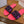 CD 26 Flat Sandals Pink Purple Canvas Cowhide 685062