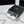CC Evening Bag White Black Acrylic
