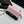 CC Evening Bag Pink Black Acrylic