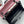 CC Evening Bag Pink Black Acrylic