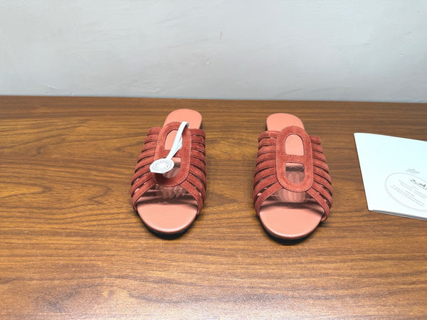 HM Noria Sandals Tan Suede 849478