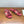 HM Noria Sandals Burugndy Colorful Suede 849480