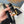 CL Gold 25mm Triomphe Belt Black Cowhide 616412