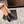 Chanel 25A Winter New Low Boots Black Beige Cowhide 393515