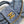 CC 25K Mini Bow Bag 26cm Blue Denim