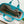 Chanel 25S Tote Bag 38cm in Turquoise Blue Canvas