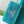 Chanel 25S Tote Bag 38cm in Turquoise Blue Canvas