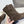 CELINE 25 cowboy boots dark brown suede 434412