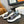 CHLOÉ NAMA WEDGE SANDALS IN GREY FABRIC AND WHITE RUBBER