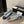 ballet flat cloud blue glitter sequins canvas black grosgrain