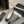 ballet flat white black embroidered fabric