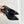 CC Slingback 95mm Black Lambskin And Denim Fabric