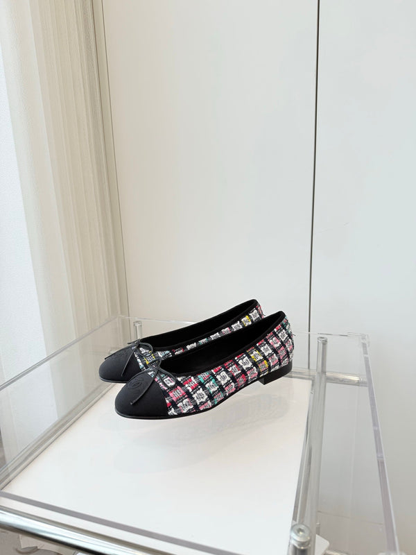 CC Ballet Flat Multicolor Fabric 238776