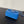 CC Flap Bag 17cm Cobalt Blue Sheepskin SHW 284814
