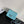 CC Flap Bag 17cm Light Blue Sheepskin SHW 284837