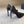 NORMA PUMPS IN BLACK MESH ATTACHED CRYSTALS