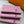 PLAID EMBROIDERY SCARF 180 CM IN BRIGHT PINK CASHMERE 399964