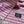 LV Embroidery Scarf 180cm Dark Pink Cashmere 967130