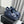high heel sandals blue lambskin 95