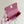 CC 24K Coco Hanle Nano 18cm Pink Grained Calfskin Gold Hardware