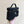 25C Vanity 19cm Top Handle Black Grained Calfskin