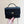 25C Mini Woc 18cm Black Grained Calfskin Gold Hardware