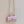 CC 25S Kelly Bag Top Handle 18cm Pink Grained Calfskin