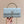 CC 25S Kelly Bag Top Handle 18cm Cloud Blue Grained Calfskin