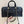 CC 25s Maxi Bowling Bag 31cm Black Patent Crumpled Calfskin