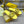FF Baguette Slides Embroidered Yellow Nappa Leather 826565