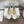 CD Ballet Flat White Woven Sedge And Lambskin