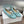 CD Ballet Flat Jade Green Woven Sedge And Lambskin