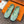 HM 25C Kichu Ballet Flat Mint Green Fabric with Calfskin 208282