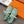 HM 25C Kiga Sneaker Mint green Crochet knit with Calfskin 208289