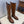 YSL 2025 Knee-High Boot Brown Calfskin 574006