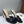 CD 26s Icon Heeled Slide 8cm Black Leather Silk 633060