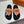 HM 26s Empire Sandal In Peach Orange Suede Silver Hardware