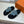 HM 26s Empire Sandal In Dusty Sky Blue Suede Silver Hardware
