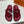 HM 26s Empire Sandal In Burgundy Red Suede Silver Hardware