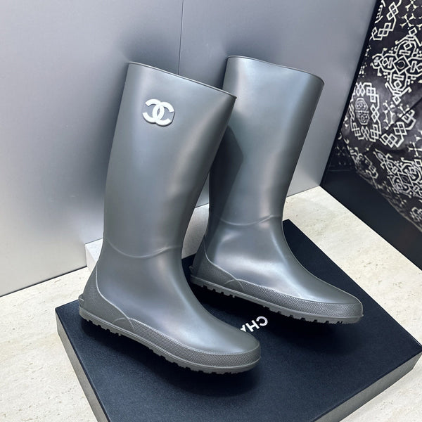 CC 26s Rainboots Taupe Gray Rubber 959262
