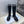 CD 26s Knee High Boots 3cm Black Oblique Canvas Leather 118454