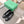 RHINESTONE BALLET FLATS WITH BOW IN BLACK WAX-OIL SHEEPSKIN