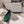 RHINESTONE BALLET FLATS WITH BOW IN FUN GREEN SHEEPSKIN