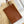small cabas thais 27cm raffia brown calfskin