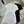 LV 25 Metal Petal Decoration Round Neck Dress Black White Polyester Acetate