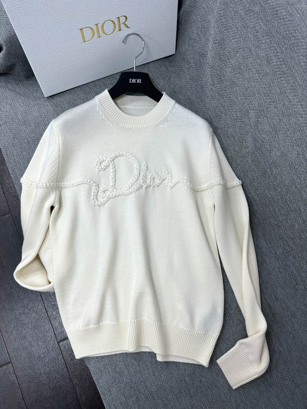 CD Ribbon Sweater Wool 336813