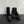 CC Short Boots 95mm In Black With Letters Printed Suede And Lambskin 949659
