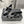 ALAIA PEARL MARY JANE SHOES BLACK MIX WHITE LAMBSKIN
