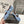 ALAIA PEARL MARY JANE SHOES IN LIGHT BLUE LAMBSKIN