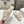 THICK-SOLED SLIPPER IN WHITE LAMB FUR